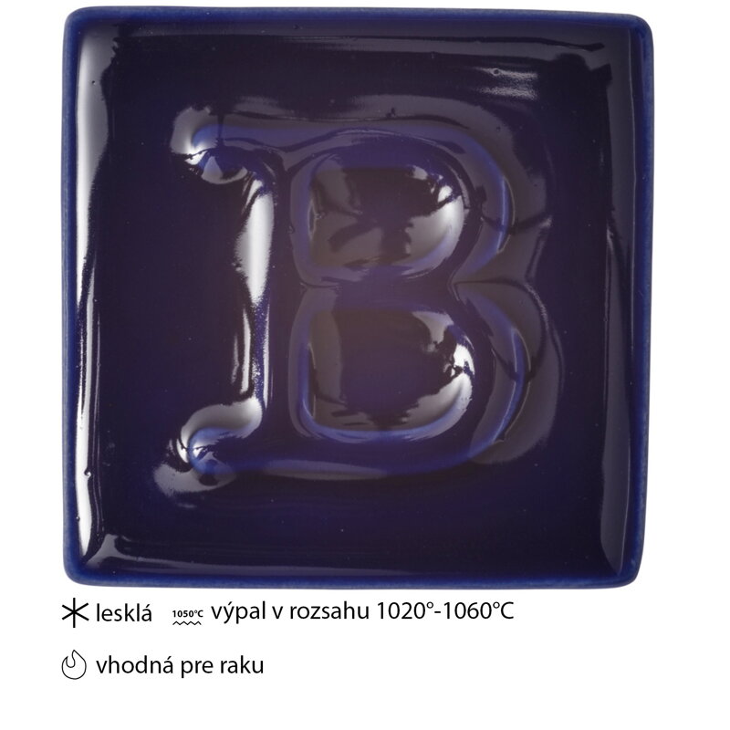 polnočná modrá glazúra 9563, Botz 200ml polnočná modrá glazúra 9563, Botz 200ml