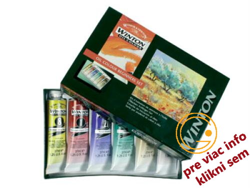 Olejové farby set 6ks, Winsor & Newton Olejové farby set 6ks, Winsor & Newton
