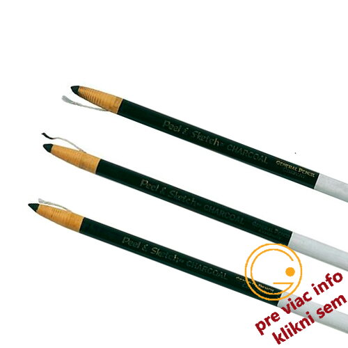 Ceruzka - uhlík soft Peel & Sketch, General