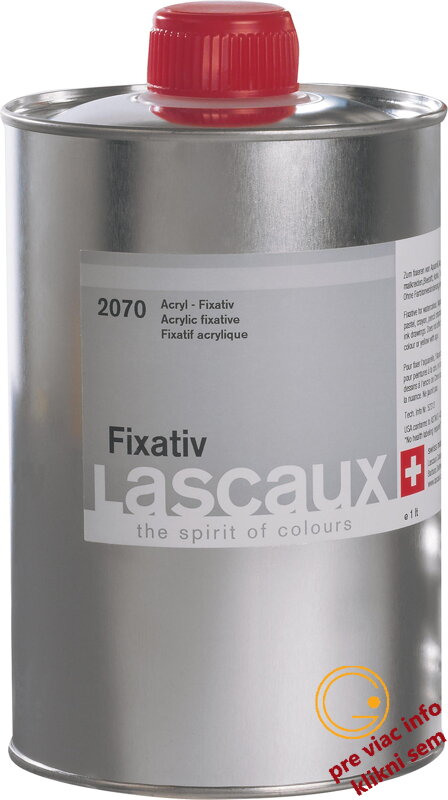 Lascaux Fixatív – univerzálny ochranný fixačný sprej (1 liter) Lascaux Fixatív – univerzálny ochranný fixačný sprej (1 liter)