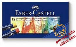 FABER CASTELL olejový pastel sada 12ks